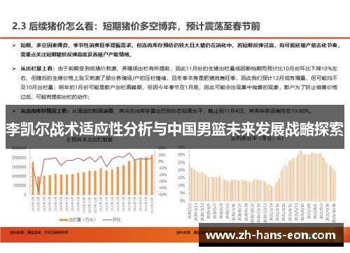 李凯尔战术适应性分析与中国男篮未来发展战略探索